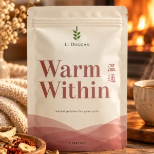 image of li duggan's warm within female health patches